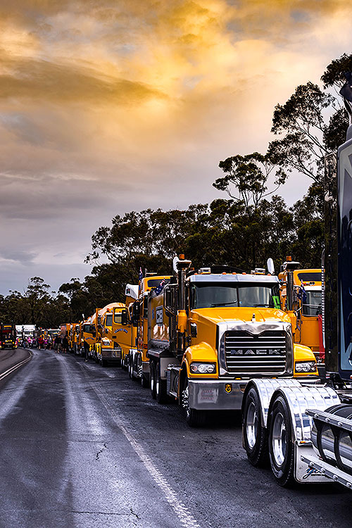 Cleary Bros Truck Parades