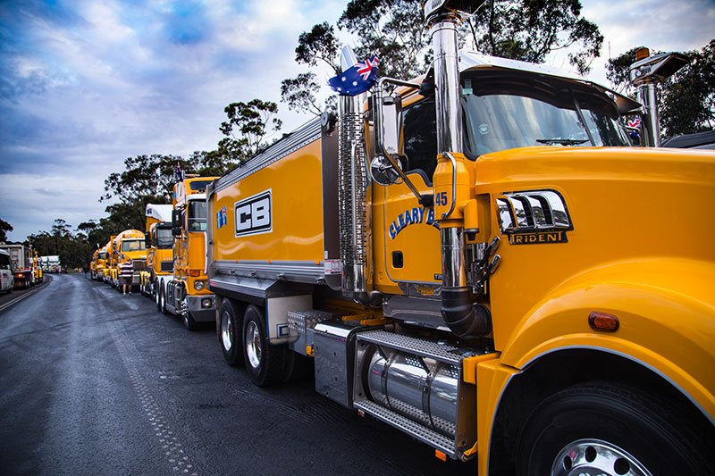 Cleary Bros Truck Parade