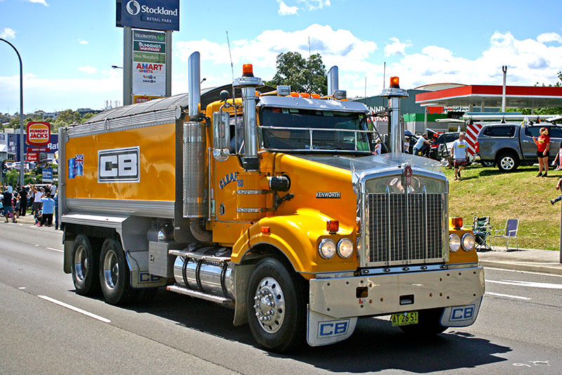 Cleary Bros Kenworth Truck Parade