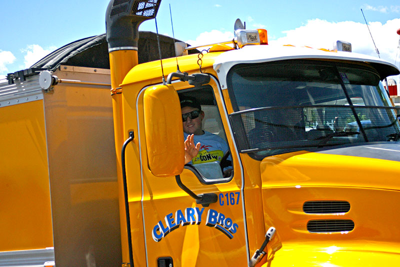 Cleary Bros Truck Parade
