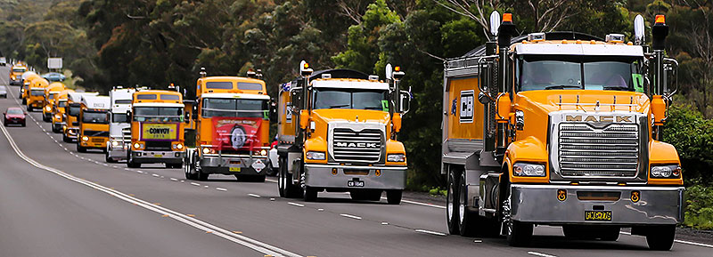 Cleary Bros Service Transport Parade