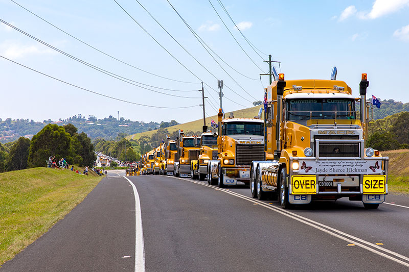 Cleary Bros Truck Parade