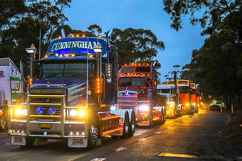 Cleary Bros Trailer Night Parade