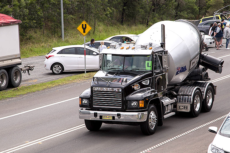 Cleary Bros Mack Concrete Mixer