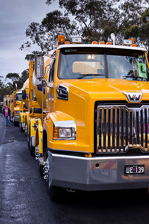 Cleary Bros Concrete Mixer Parade