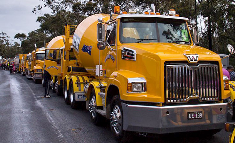 Cleary Bros Truck Parade