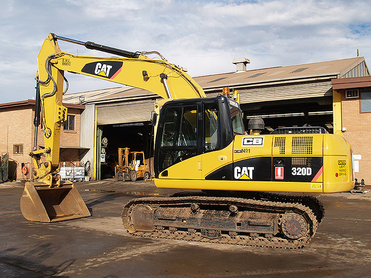 Cleary Bros Cat Excavator