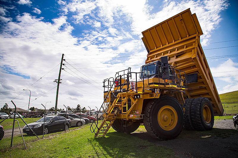 Cleary Bros Caterpillar Dump Truck